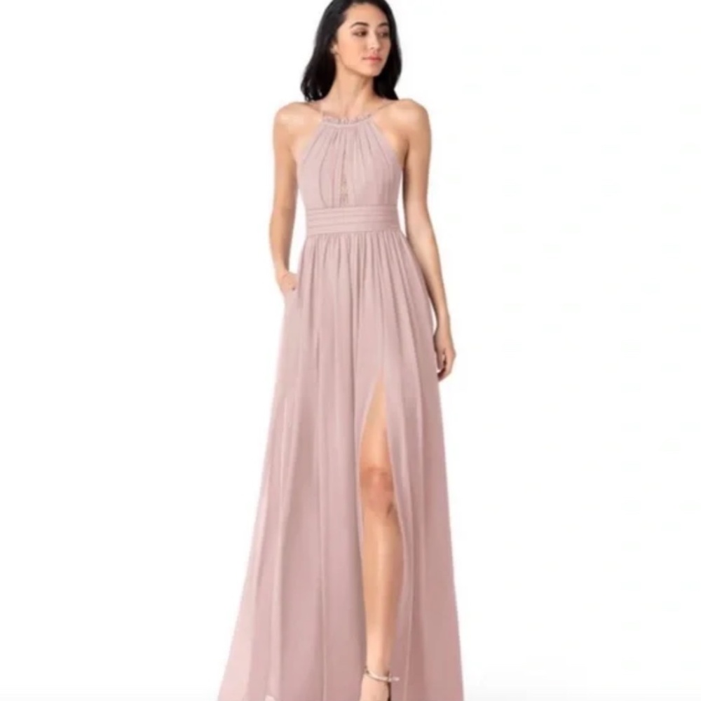 Azazie Cher Bridesmaid Dress Dusty Rose